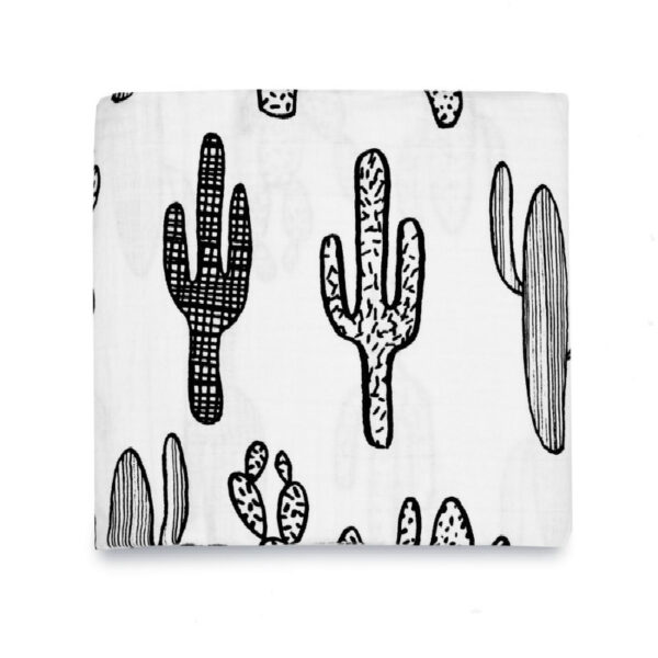 Newborn Baby 100% Muslin Cotton Cactus Swaddles