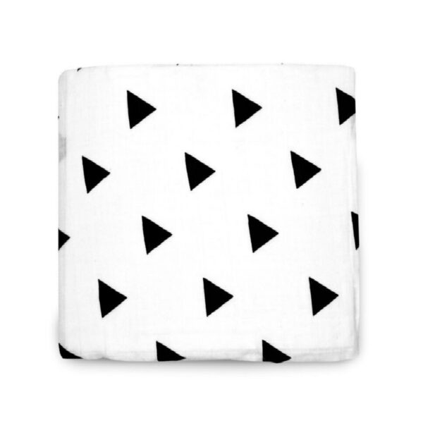 Newborn Baby 100% Muslin Cotton Triangle Swaddles