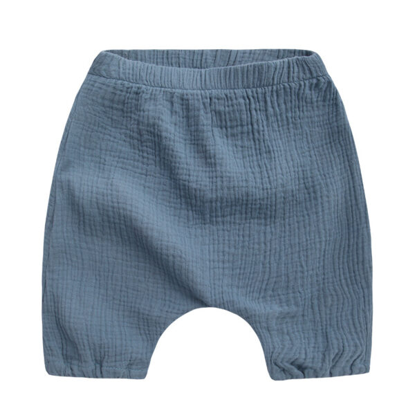 Soft Unisex Baby boys girls Kids Linen Shorts