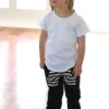 Black Baby Kids Fashion Harem Stripe Pants - Image 3
