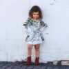 Suzykids Original Design Splatter Kids Girl Dress 2017 Summer - Image 5