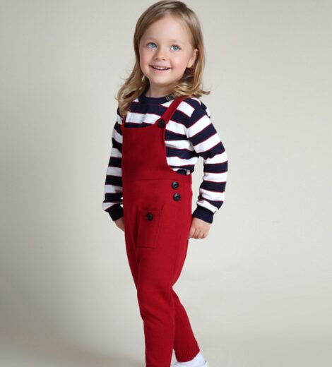 Suzykids Baby Rose Girl Pure Cotton Cool Knitting Overalls Rompers
